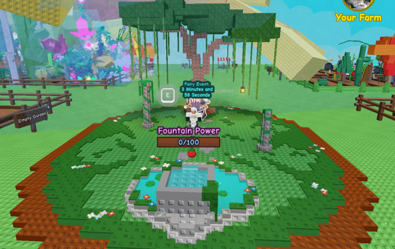Fairy Event Grow a Garden Roblox (Harahariri)