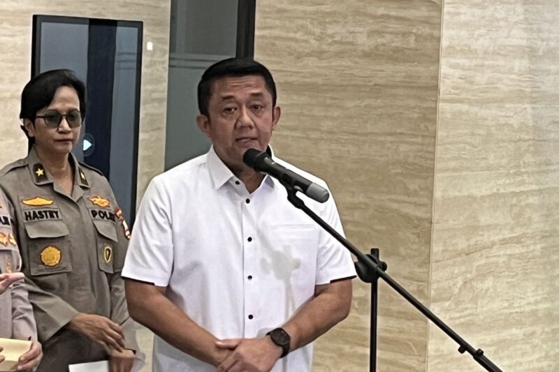 Kasubdit I Dittipidsiber Bareskrim Polri, Kombes Pol Rizki Agung Prakoso. (Foto: KOMPAS.com / IRFAN KAMIL)