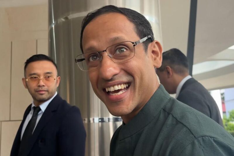 Mantan Menteri Pendidikan, Nadiem Makarim. (Foto: KOMPAS.COM/ KIKI SAFITRI)
