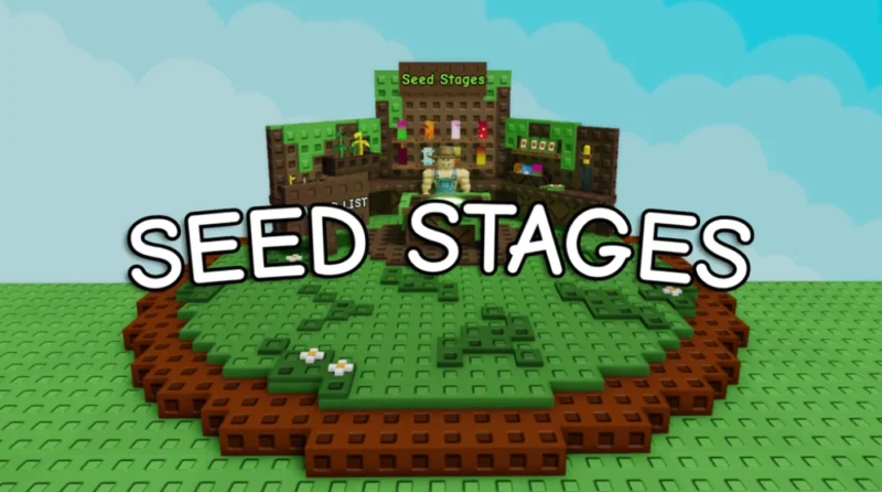 Seed Stages Event memperkenalkan mekanik baru di mana benih bisa berevolusi melalui beberapa tingkatan. (Sumber: Grow A Garden Wiki)
