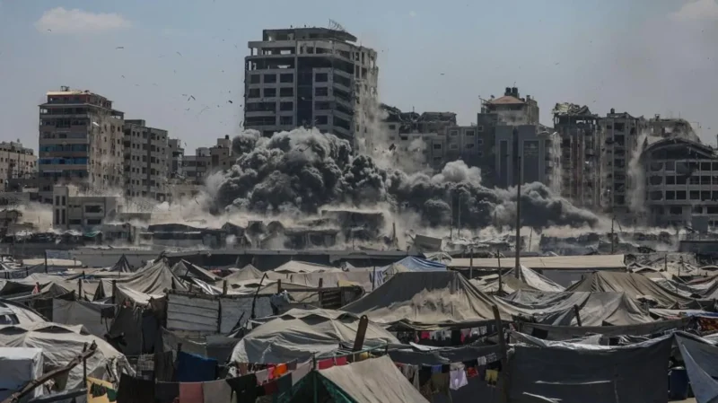 Genosida Israel ke Palestina (Sumber: EPA)