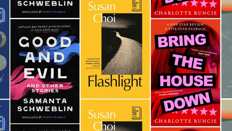 Jajaran buku fiksi terbaik tahun 2025 pilihan BBC, mulai dari karya pemenang Nobel hingga novel debut yang memukau. (Sumber: Picador, Penguin, Harper Collins/BBC)