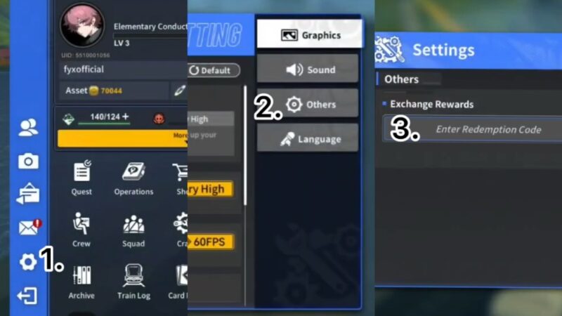 Pemain game RPG Resonance Solstice bisa menukarkan kode redeem untuk hadiah item in-game gratis. (Sumber: gamerwk / GAMEDUCHY, LTD)