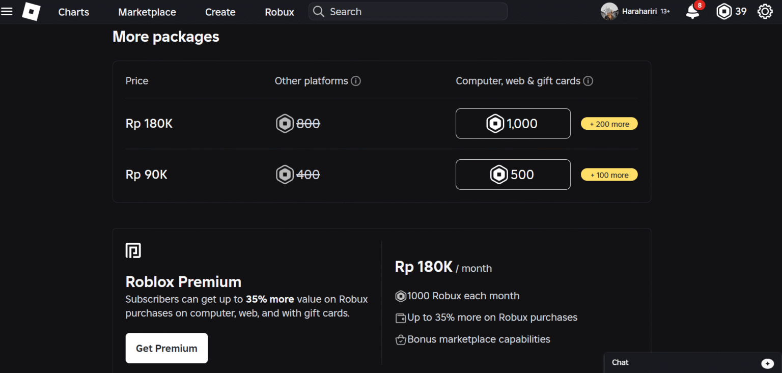 Top Up Robux Rupiah Top Up 1000 Robux: Pilih Murah & Tunggu 5 Hari, atau Mahal & Instan ...
