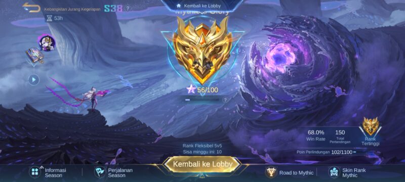 Moonton telah mengonfirmasi jadwal kapan reset season ML S38 ke S39 yang jatuh pada pertengahan Desember 2025. (Sumber: Moonton/Koransakti)