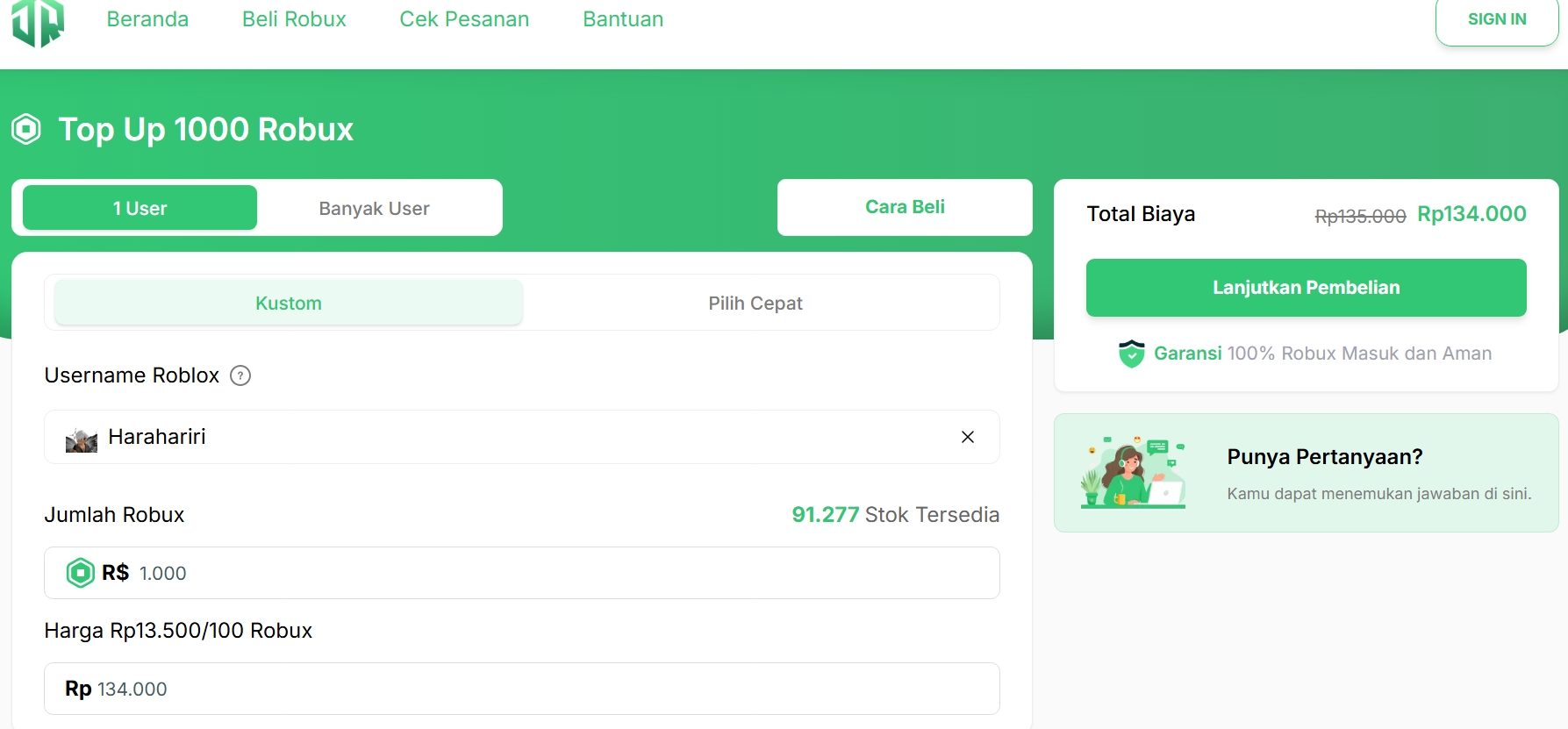 Balance 1000 Robux Top Up 1000 Robux: Pilih Murah & Tunggu 5 Hari, atau Mahal & Instan ...