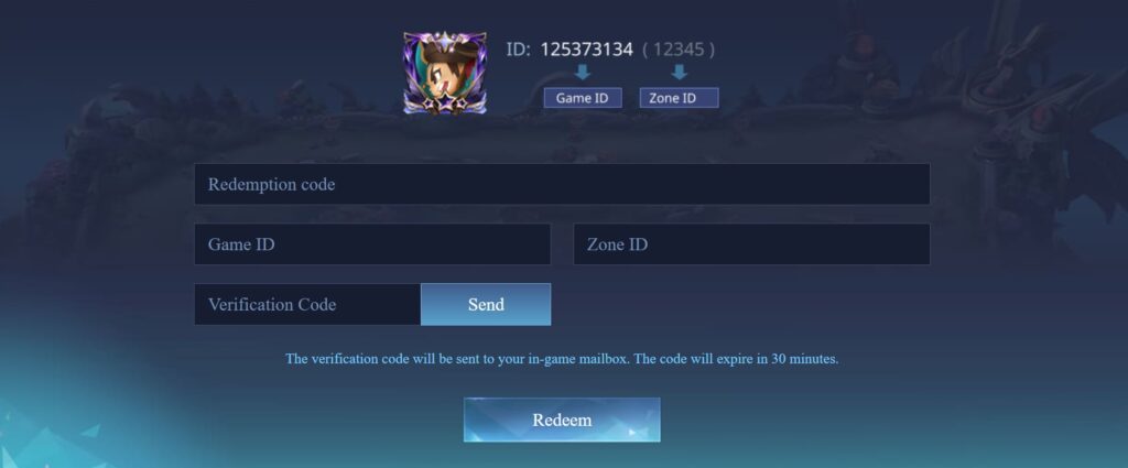 Klaim kode redeem Mobile Legends MLBB