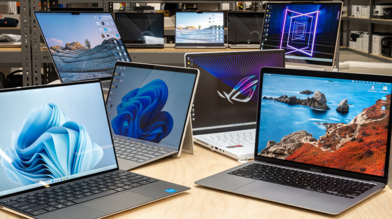 Finding the right laptop is crucial for academic success, balancing performance, battery life, and portability. (Source: Illustration/Uzone.id)