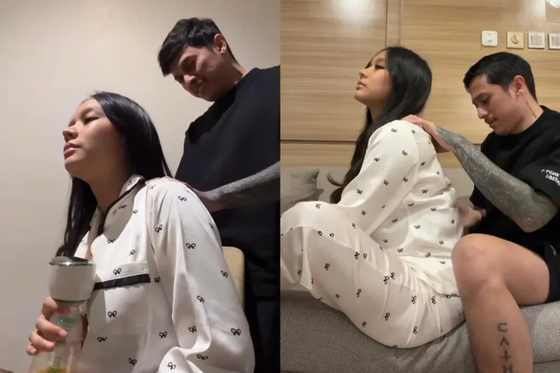  Irene Agustine merasa bersyukur memiliki suami, Bimo Putra, yang sangat siaga dan suportif selama fase kehamilan hingga menyusui. (Sumber: Instagram.com/irene_agustine)