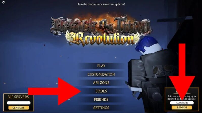 Gunakan kode redeem terbaru untuk mendapatkan ribuan Spins dan membuka keluarga legendaris seperti Yeager atau Ackerman. (Sumber: Destructoid)