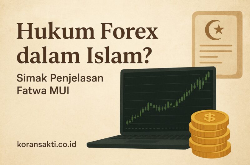 Perdebatan mengenai hukum trading forex sering membingungkan pemula. Majelis Ulama Indonesia (MUI) telah mengeluarkan fatwa khusus terkait hal ini. (Sumber: Ilustrasi/koransakti.co.id)
