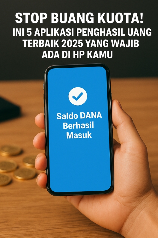 Mengubah rutinitas main HP menjadi sumber penghasilan tambahan kini bukan sekadar mimpi. Pilih aplikasi yang tepat dan aman. (Sumber: Ilustrasi/koransakti.co.id)