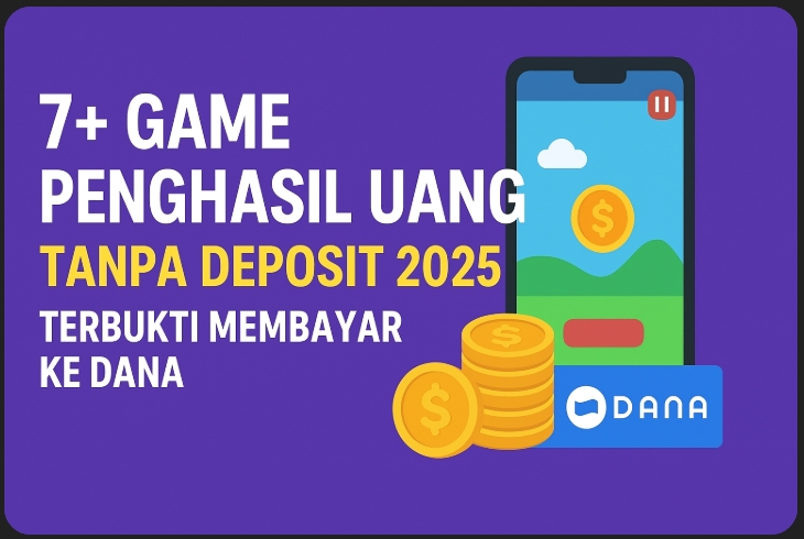 Banyak pemain mencari game penghasil uang yang terbukti membayar ke DANA tanpa deposit atau modal awal. (Sumber: Ilustrasi/koransakti.co.id)