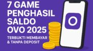 7 Game Penghasil Saldo OVO 2025 (Terbukti Membayar & Tanpa Deposit)
