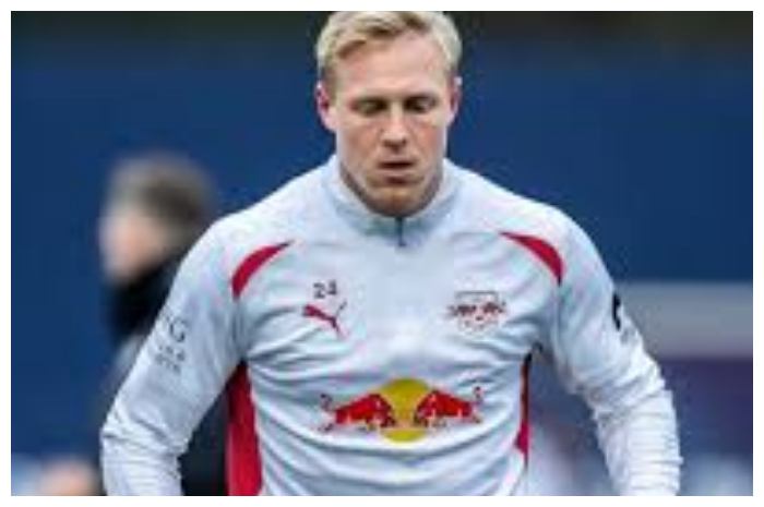 Gelandang RB Leipzig, Xaver Schlager. (Instagram)