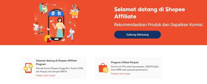 Program Shopee Affiliate menjadi solusi populer di tahun 2026 untuk mendapatkan penghasilan tambahan hanya dengan membagikan link produk. (Sumber: Shopee/koransakti.co.id)