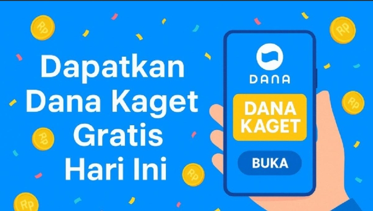 Fitur DANA Kaget menjadi primadona para pemburu saldo gratisan karena proses klaimnya yang instan dan mudah. (Foto: trends.tribunnews/koransakti.co.id)