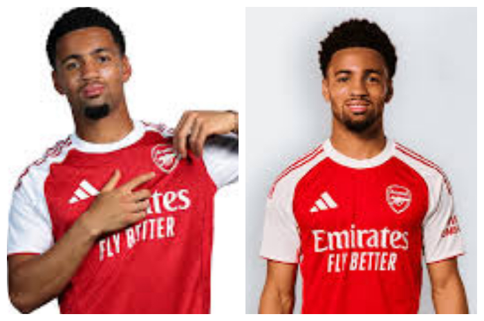 Penyerang muda Arsenal, Ethan Nwaneri. (Kolase)