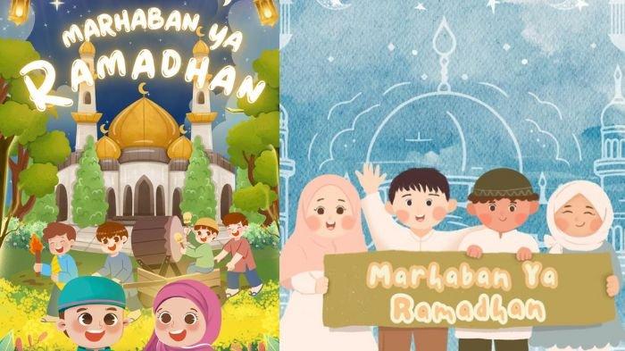 Deretan desain poster Ramadan 2026 dengan estetika modern dan religius yang siap digunakan untuk mempercantik media sosial maupun dekorasi masjid.