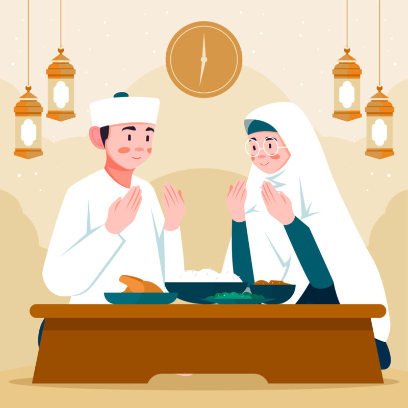 Jangan sampai terlewat sahur! Pemerintah akan mengumumkan awal puasa Ramadhan 1447 H malam ini. (Foto: Freepik/koransakti.co.id)