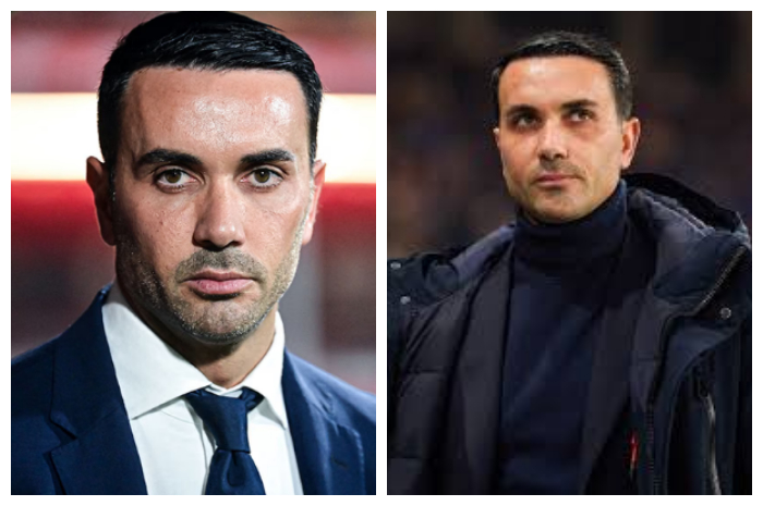 Pelatih Atalanta, Raffaele Palladino. (Kolase)