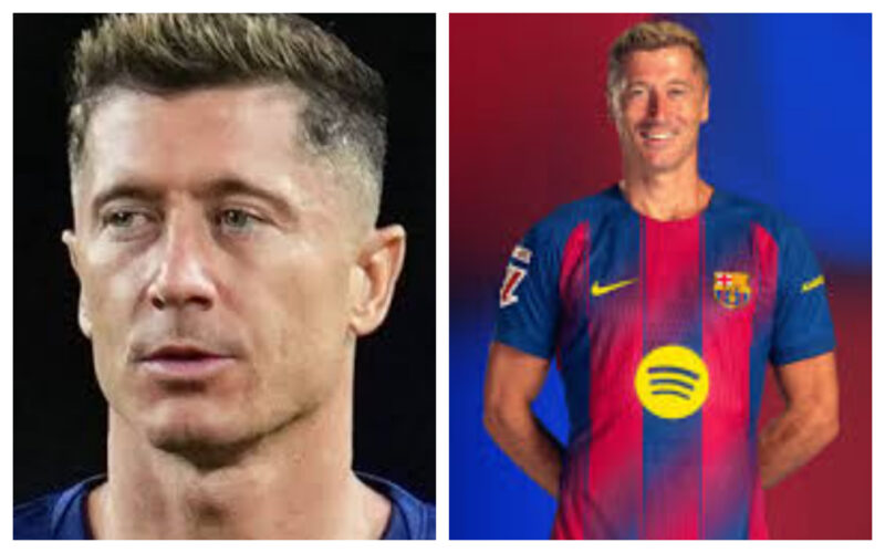Robert Lewandowski. (Kolase)