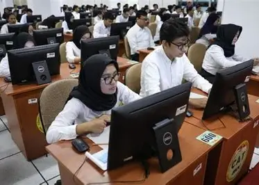 Ilustrasi persiapan ujian CAT (Computer Assisted Test) untuk seleksi CPNS 2026.