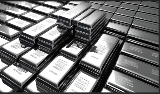 Ilustrasi logam mulia perak batangan Antam yang mengalami penurunan harga pada perdagangan Selasa seiring dengan fluktuasi pasar komoditas global.