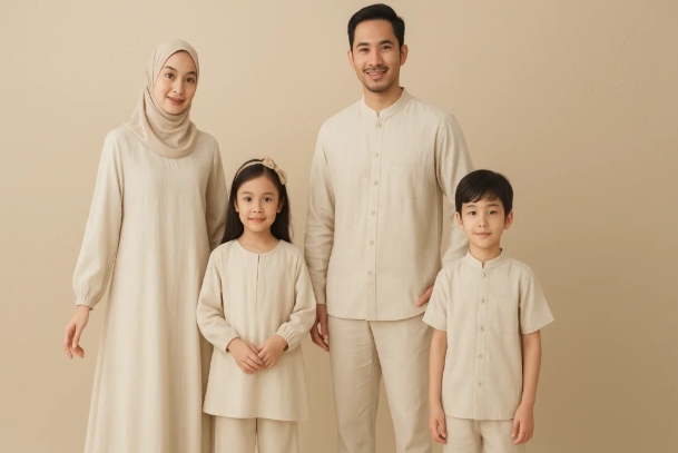 Jangan sampai salah beli warna! Ini saatnya upgrade isi lemari Anda dengan tren warna paling hits di Idul Fitri 2026. (Sumber: sjatextile.com/koransakti.co.id)