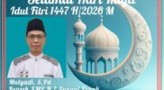 Kepsek SMPN 2 Sungai Penuh Mulyadi S.Pd Ucapkan Selamat Idul Fitri 1447 H, Ajak Pererat Silaturahmi