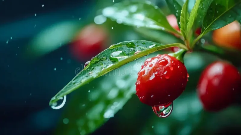 Buah Cherry merah segar yang kaya antioksidan dan manfaat kesehatan