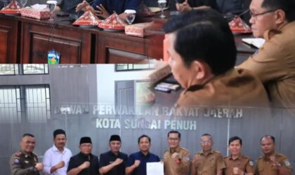 Hadiri Paripurna, Alfin Tegaskan Komitmen Tindaklanjuti Masukan DPRD