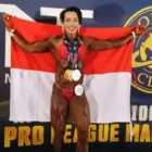 Pejabat Sementara (Ps) Kapolsek Baguala Iptu Esterlina menjadi juara dalam ajang intensional di Malaysia. (Polda Maluku)