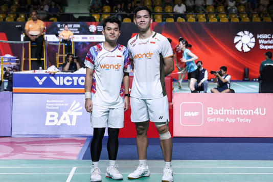 Leo Rolly Carnando/Daniel Marthin, sukses melaju ke final Thailand Open 2026
