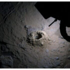 Lubang yang dibor oleh rover Curiosity. (NASA/JPL-Caltech/MSSS )
