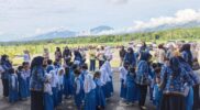 Belajar Dunia Penerbangan Sejak Dini, Murid TK Negeri Pembina Sungai Penuh Antusias Jelajahi Bandara Depati Parbo