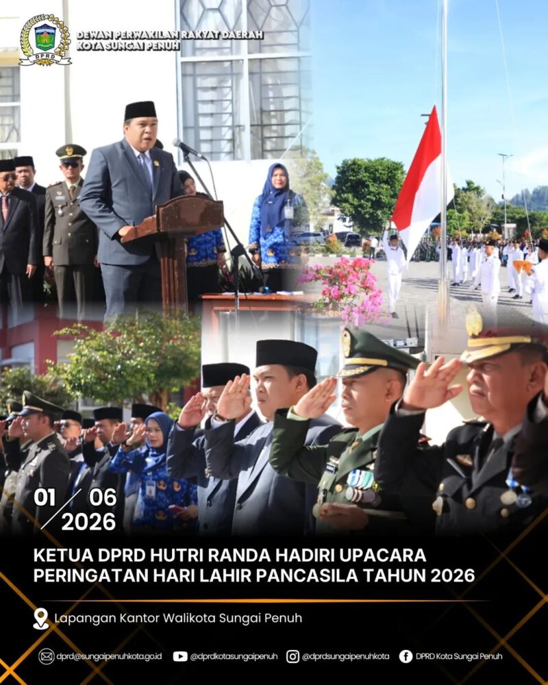 Ketua DPRD Hutri Randa saat pembacaan Teks Pembukaan UUD Negara Republik Indonesia Tahun 1945 pada peringatan Hari Lahir Pancasila. (foto doc:hmsdprd)
