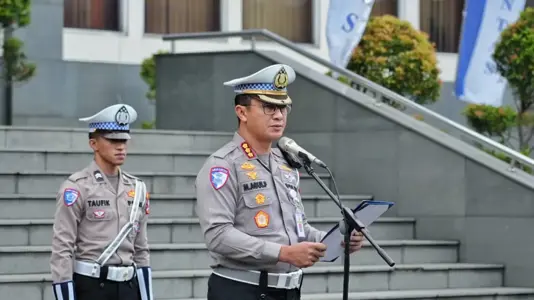 Direktur Penegakan Hukum (Dirgakkum) Korlantas Polri, Brigjen Pol I Made Agus Prasatya