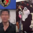 R (44), pria yang menganiaya seorang perempuan saat mengantre di Mal Senayan City, Jakarta Pusat berhasil di ringkus Polisi