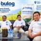 Kepala Perum Bulog Cabang Sungai Penuh, Fahmi Hafiza Siregar bersama Eka Wijaya, Asisten Manajer ADM dan Keuangan serta Heryadi, Asisten Manajer Pengadaan dan Operasional ( foto: koransakti)